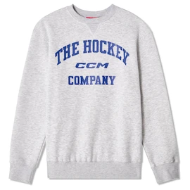 Hanorac pentru femei CCM Athleisure Crew Grey Melange