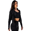 Hanorac pentru femei Nebbia Deni x NEBBIA Fitness Zip Tracktop 314 black