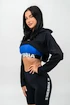 Hanorac pentru femei Nebbia GYM TIME Designer Cropped Hoodie black L