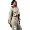 Hanorac pentru femei Nebbia STRONG BEAUTY Oversized Hoodie OWN YOUR POWER 433 light green
