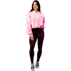 Hanorac pentru femei Nebbia STRONG BEAUTY Oversized Hoodie OWN YOUR POWER 433 pink