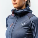 Hanorac pentru femei Salewa  Agner Hybrid PL/DST Navy Blazer Melange