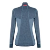 Hanorac pentru femei Salewa  Puez Melange 2 PL Navy Blazer Melange