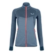 Hanorac pentru femei Salewa  Puez Melange 2 PL Navy Blazer Melange