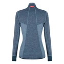 Hanorac pentru femei Salewa  Puez Melange 2 PL Navy Blazer Melange