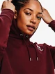 Hanorac pentru femei Under Armour  Essential Fleece Hoodie-RED