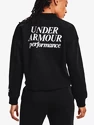 Hanorac pentru femei Under Armour  Essential Script Crew-BLK