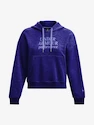 Hanorac pentru femei Under Armour  Essential Script Hoodie-BLU