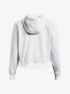 Hanorac pentru femei Under Armour  Essential Script Hoodie-WHT