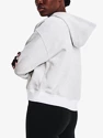 Hanorac pentru femei Under Armour  Essential Script Hoodie-WHT