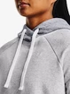 Hanorac pentru femei Under Armour  Rival Fleece CB Hoodie-GRY