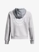 Hanorac pentru femei Under Armour  Rival Fleece CB Hoodie-GRY