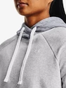 Hanorac pentru femei Under Armour  Rival Fleece CB Hoodie-GRY