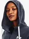 Hanorac pentru femei Under Armour  Rival Fleece FZ Hoodie-GRY
