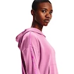 Hanorac pentru femei Under Armour  Rival Terry Taped Hoodie Planet Pink