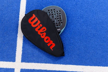 Husă pentru racheta padel Wilson  Padel Cover Black/Infrared