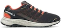 Încălțăminte de alergare pentru bărbați Merrell  Fly Strike Black/Tangerine  UK 9,5
