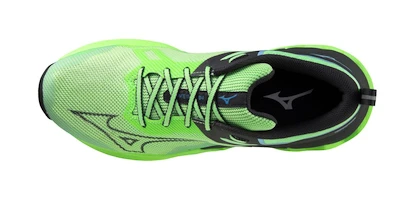 Încălțăminte de alergare pentru bărbați Mizuno Wave Ibuki 4 909 C/Black Oyster/Little Boy Blue  UK 6