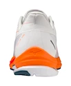 Încălțăminte de alergare pentru bărbați Mizuno Wave Rebellion Sonic White/Light Orange/Blue Ashes
