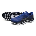 Încălțăminte de alergare pentru bărbați Mizuno  Wave Sky 7 Surf the Web/Silver/Dress Blues