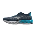 Încălțăminte de alergare pentru bărbați Mizuno  Wave Sky 8 Blue Wing Teal / Neo Silver / River Blue  UK 9,5