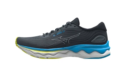 Încălțăminte de alergare pentru bărbați Mizuno  Wave Skyrise 4 Stormy Weather/Pearl Blue/Jet Blue  UK 14