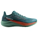 Încălțăminte de alergare pentru bărbați Salomon Aero Blaze 2 Deep Lake/Cherry Tomato/Electric Green