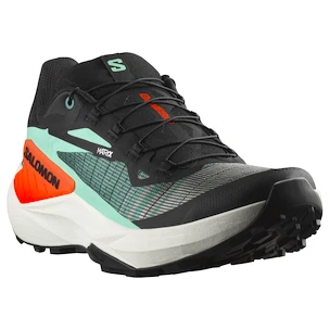 Încălțăminte de alergare pentru bărbați Salomon Genesis Black/Electric Green/Cherry Tomato