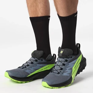 Încălțăminte de alergare pentru bărbați Salomon Sense Ride 5 GTX Flint/Black/Grgeck  UK 11