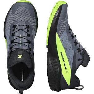 Încălțăminte de alergare pentru bărbați Salomon Sense Ride 5 GTX Flint/Black/Grgeck  UK 11