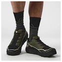 Încălțăminte de alergare pentru bărbați Salomon Thundercross  Gore-Tex Olive Night/Black/Alfalfa