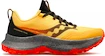 Încălțăminte de alergare pentru bărbați Saucony  Endorphin TRAIL vizigold/vizired  UK 12