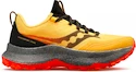 Încălțăminte de alergare pentru bărbați Saucony  Endorphin TRAIL vizigold/vizired  UK 12