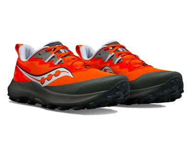 Încălțăminte de alergare pentru bărbați Saucony  Peregrine 14 Pepper/Bough  UK 8