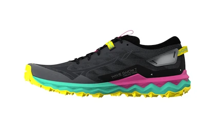 Încălțăminte de alergare pentru femei Mizuno  Wave Daichi 7 Iron Gate/Ebony/Fuchsia Fedora  UK 6,5