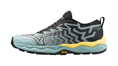 Încălțăminte de alergare pentru femei Mizuno  Wave Daichi 8 Aquifer/Black Oyster/Sunshine  UK 5,5