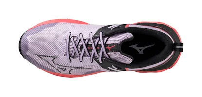 Încălțăminte de alergare pentru femei Mizuno Wave Ibuki 4 Pastel Lilac/Black Oyster/Sun Kissed Coral  UK 6,5