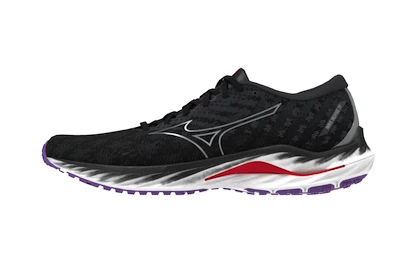 Încălțăminte de alergare pentru femei Mizuno  Wave Inspire 19 Black/Silver/Bittersweet  UK 5