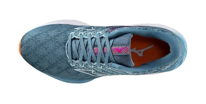 Încălțăminte de alergare pentru femei Mizuno  Wave Inspire 19 Provincial Blue/White/807 C  UK 3,5