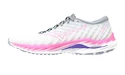 Încălțăminte de alergare pentru femei Mizuno  Wave Inspire 19 Snow White/High-Vis Pink/Purple Punch  UK 5,5