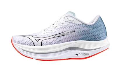 Încălțăminte de alergare pentru femei Mizuno Wave Rebellion Flash 2 White/Black/Gray Mist  UK 4,5