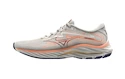 Încălțăminte de alergare pentru femei Mizuno  Wave Rider 27 Snow White/Nightshadow Blue/Coral Reef  UK 4
