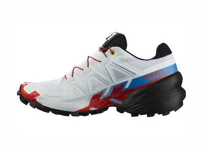 Încălțăminte de alergare pentru femei Salomon Speedcross 6 White/Black/Fiery Red