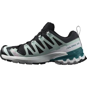 Încălțăminte de alergare pentru femei Salomon XA Pro 3D V9 Gore-Tex Black/Bleached Aqua/Harbor Blue