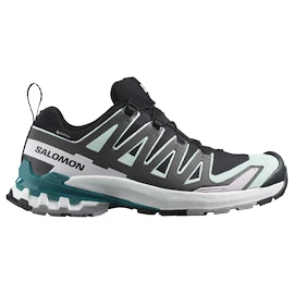 Încălțăminte de alergare pentru femei Salomon Xa Pro 3D V9 Gore-Tex Black/Bleached Aqua/Harbor Blue