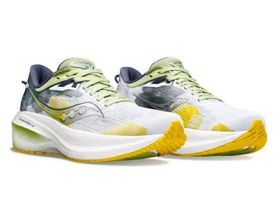 Încălțăminte de alergare pentru femei Saucony  Triumph 21 White/Fern