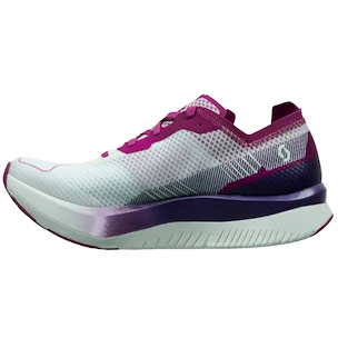Încălțăminte de alergare pentru femei Scott  Carbon RC White/Carmine Pink