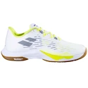Încălțăminte de sală pentru bărbați Babolat  Shadow Tour 5 Men White/Lime  EUR 44,5