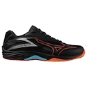 Încălțăminte de sală pentru bărbați Mizuno  Thunder Blade Z Black/Neon Flame  EUR 42
