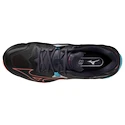 Încălțăminte de sală pentru bărbați Mizuno  Wave Lightning Z8 Black/Neon Flame